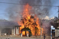 Kon Tum: Cháy trụ sở Phòng Giáo dục & Đào tạo huyện Kon Rẫy ảnh 5