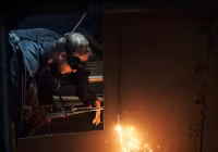 Chùm ảnh công trình phục hồi tàu ngầm hạt nhân đầu tiên của Liên Xô 