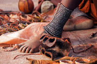 Chùm ảnh những đứa con của cát trong bộ lạc Himba