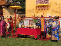 Tái hiện lễ hạ nêu triều Nguyễn tại Hiển Lâm Các ảnh 2