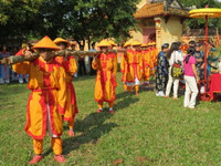 Tái hiện lễ hạ nêu triều Nguyễn tại Hiển Lâm Các ảnh 4