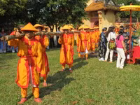 Tái hiện lễ hạ nêu triều Nguyễn tại Hiển Lâm Các ảnh 4