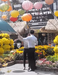 Cần Thơ: Lưu luyến bên Đường hoa nghệ thuật ảnh 4 Cần Thơ: Lưu luyến bên Đường hoa nghệ thuật ảnh 4