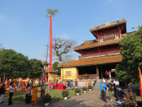 Huế: Tái hiện nghi lễ dựng nêu trong Đại Nội ảnh 11