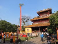 Huế: Tái hiện nghi lễ dựng nêu trong Đại Nội ảnh 11