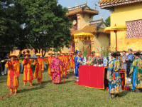 Huế: Tái hiện nghi lễ dựng nêu trong Đại Nội ảnh 8