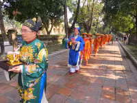 Huế: Tái hiện nghi lễ dựng nêu trong Đại Nội ảnh 5