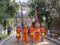 Huế: Tái hiện nghi lễ dựng nêu trong Đại Nội ảnh 2