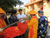 Huế: Tái hiện nghi lễ dựng nêu trong Đại Nội ảnh 9