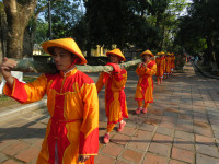 Huế: Tái hiện nghi lễ dựng nêu trong Đại Nội ảnh 3