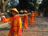 Huế: Tái hiện nghi lễ dựng nêu trong Đại Nội ảnh 3