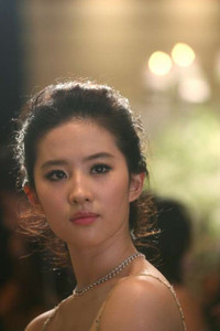 Lưu Diệc Phi xếp sau Kim Tae Hee.