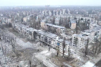 Hình ảnh Avdeevka hoàn toàn không còn lực lượng Ukraine