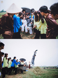 Teen quậy tưng bừng với bộ ảnh kỷ yếu “Mùa gặt quê em“ ảnh 10