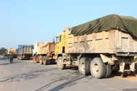 Quảng Bình: Bắt hàng loạt xe chở quá tải trên 100% tải trọng cho phép ảnh 3