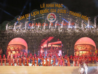 Thanh Hóa: Khai mạc tuần lễ Năm du lịch Quốc gia 2015 ảnh 2 Thanh Hóa: Khai mạc tuần lễ Năm du lịch Quốc gia 2015 ảnh 2