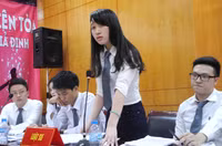 Đào tạo luật sư qua “phiên tòa giả định” ảnh 6