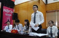 Đào tạo luật sư qua “phiên tòa giả định” ảnh 5 Đào tạo luật sư qua “phiên tòa giả định” ảnh 5