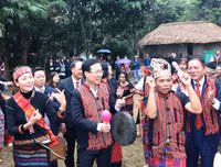 Chủ tịch nước Võ Văn Thưởng dự Ngày hội sắc Xuân trên mọi miền tổ quốc