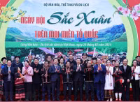 Chủ tịch nước Võ Văn Thưởng dự Ngày hội sắc Xuân trên mọi miền tổ quốc