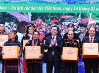 Chủ tịch nước Võ Văn Thưởng dự Ngày hội sắc Xuân trên mọi miền tổ quốc