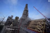 Chùm ảnh phục dựng Nhà thờ Đức Bà sau hỏa hoạn