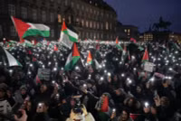 Chùm ảnh thế giới lên án cuộc chiến ở Gaza nhân Ngày Nhân quyền thế giới 