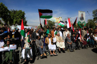 Chùm ảnh thế giới lên án cuộc chiến ở Gaza nhân Ngày Nhân quyền thế giới 