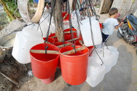 Nghề "độc": "Ăn cơm dưới đất, làm việc trên trời” ảnh 4