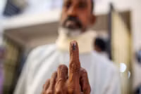 Chùm ảnh Ấn Độ tổ chức cuộc bầu cử lớn nhất thế giới