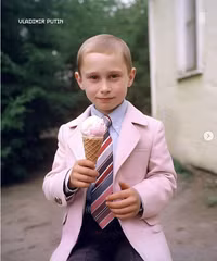 AI tạo ra phiên bản nhí của những người nổi tiếng thế giới 