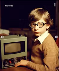 AI tạo ra phiên bản nhí của những người nổi tiếng thế giới 