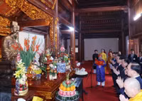 Hình ảnh Chủ tịch nước dâng hương, khai bút đầu Xuân năm 2024