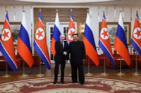 Chùm ảnh Tổng thống Putin ở Triều Tiên 