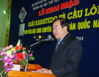 Khai mạc giải Karatedo và Cầu lông sinh viên, học sinh chuyên nghiệp toàn quốc ảnh 1