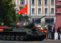 Những điểm nhấn của Lễ duyệt binh Ngày chiến thắng trên Quảng trường Đỏ ảnh 5 Những điểm nhấn của Lễ duyệt binh Ngày chiến thắng trên Quảng trường Đỏ ảnh 5