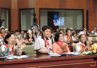 Lãnh đạo TPHCM gặp gỡ thiếu nhi đầu Xuân Ất Mùi ảnh 2