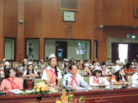 Lãnh đạo TPHCM gặp gỡ thiếu nhi đầu Xuân Ất Mùi ảnh 3