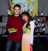 Khách quốc tế tham gia chương trình.