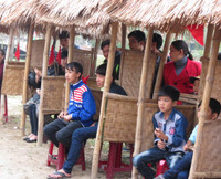 Vui hội bài chòi cầu ngói Thanh Toàn ảnh 9