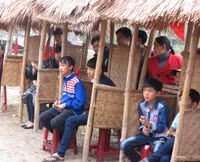 Vui hội bài chòi cầu ngói Thanh Toàn ảnh 9