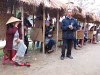 Vui hội bài chòi cầu ngói Thanh Toàn ảnh 11