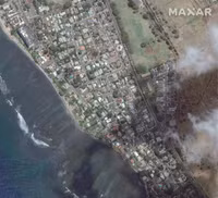 Chùm ảnh cháy rừng như tận thế ở Hawaii