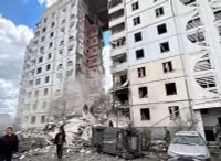 Hình ảnh hiện trường sau cuộc tấn công ở Belgorod