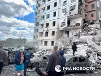 Hình ảnh hiện trường sau cuộc tấn công ở Belgorod