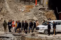 Hình ảnh giải cứu 41 công nhân mắc kẹt 17 ngày trong đường hầm ở dãy Himalaya