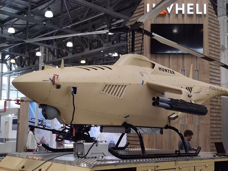 Cận cảnh trực thăng Hunter diệt phương tiện không người lái mặt nước