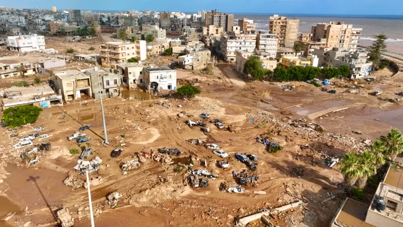 Libya tan hoang, số người thiệt mạng vì lũ có thể lên đến 20.000