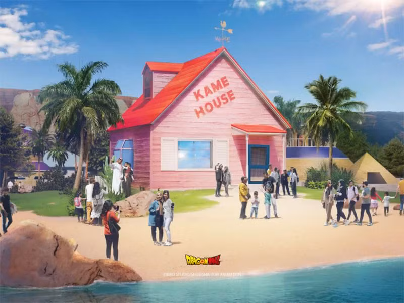 Qiddiya đang được xây dựng trên một địa điểm có diện tích lớn hơn gấp đôi so với Disney World ở Florida của Mỹ và dự kiến sẽ bao gồm cả công viên giải trí tàu lượn siêu tốc Six Flags. Chùm ảnh công viên giải trí Viên ngọc rồng đầu tiên trên thế giới