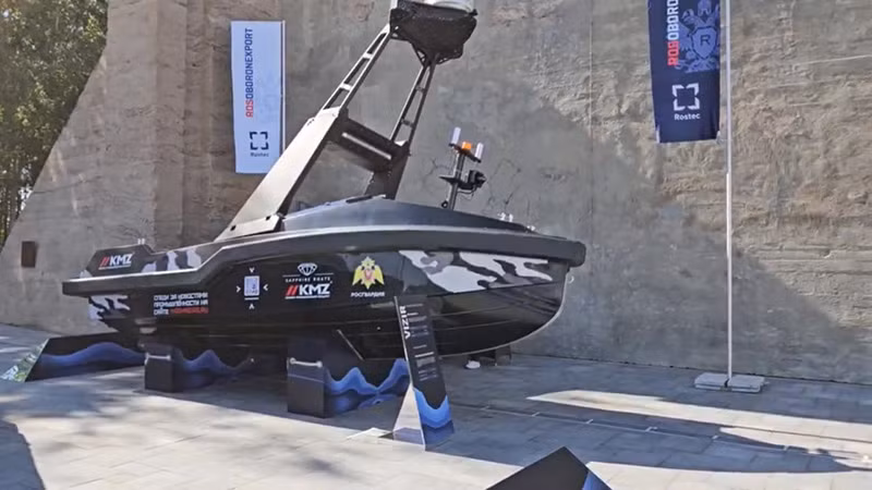 Video công bố thuyền không người lái Orkan, ASV-1000 và Vizir